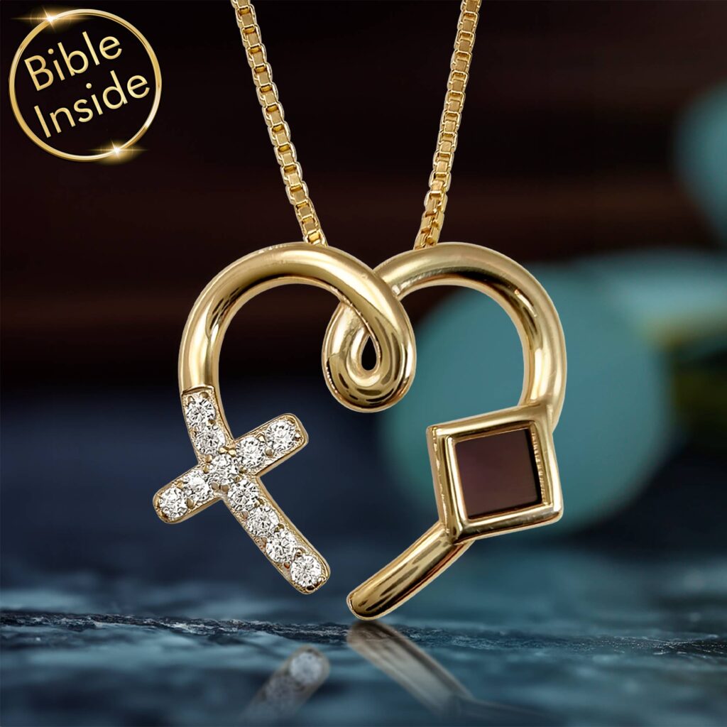 Can a Gold Bible Necklace Transform Your Daily Walk with God?